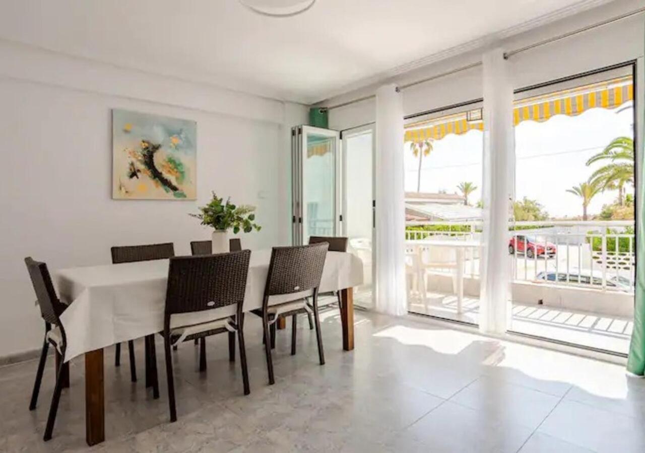 Sea View Apartment, First Line On The Beach, Remote Work Canet d'En Berenguer Buitenkant foto